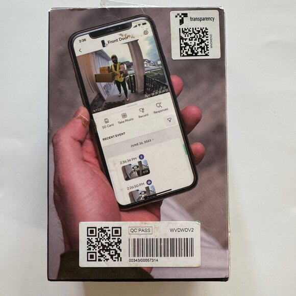 Wyze Video Doorbell v2 wired Black - New in Box - Picture 3 of 5